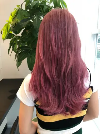 セミロング カラー Hair mission【ヘアーミッション】心斎橋所属・エクステ／レイヤー 落合/心斎橋のヘアスタイル