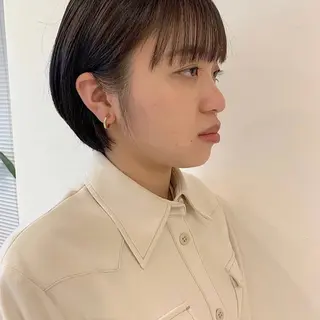 ショート go today share salon表参道Polaris所属・オリーブベージュ きょうかのヘアスタイル