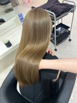 ロング カラー ヘアアレンジ 🎀 yuuka🎀のヘアスタイル