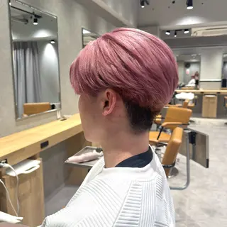 メンズ ハイトーン/ブリーチ 栄/Sayakaのヘアスタイル