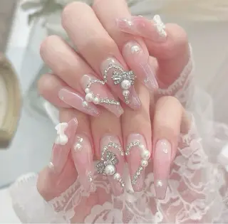 ネイル Lee Nails チップ長さだし専門店のネイルデザイン