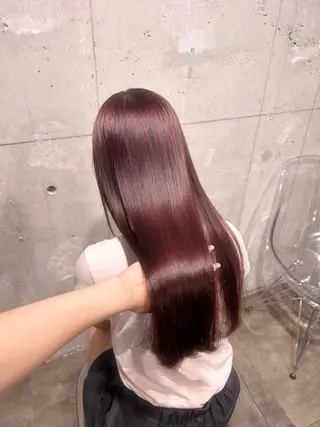 ロング IS所属・横浜美容室/透明感 カラー/レイヤーのヘアスタイル