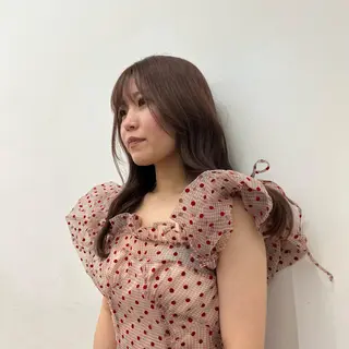 カラー kida nanaeのヘアスタイル