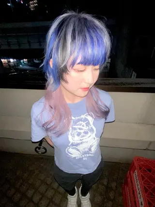 ロング habitt所属・Fu jiのヘアスタイル