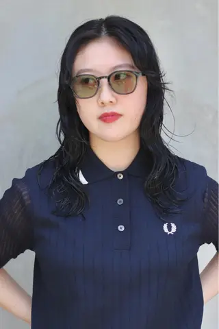 ミディアム パーマ Joh/メンズカット /レイヤー/ブリーチのヘアスタイル