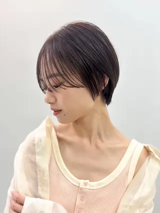 ショート 艶髪ストレート/ 理美容師/ショウキのヘアスタイル
