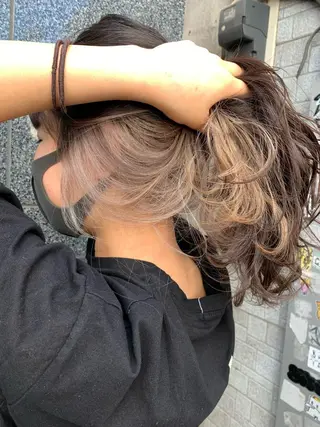 ロング カラー ヘアアレンジ 🔶似合わせセンター パート/ヤス🔶のヘアスタイル