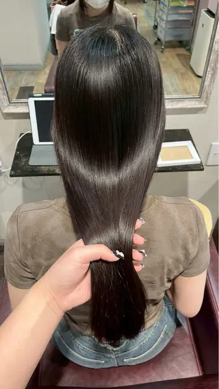 カラー ブリーチなし艶カラー /いくののヘアスタイル