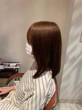 カラー 透明感カラー🌈 菊池 結衣のヘアスタイル