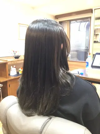ロング パーマ Annon プライベートサロンのヘアスタイル