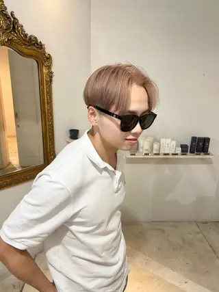 カラー メンズ yori所属・kokoro /ダブルカラー💎のヘアスタイル