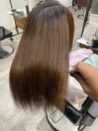 ロング RIKU 髪質改善/縮毛矯正のヘアスタイル