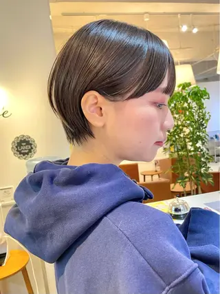 ショート カラー salowin梅田茶屋町north所属・くがれいじ 梅田/ショート/ボブのヘアスタイル