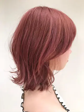 ミディアム カラー ヘアアレンジ キッズ カラー特化サロン梅田 Eir茶屋町/山下のヘアスタイル