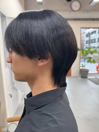 ショート パーマ メンズ 雪音/美髪縮毛矯正 /ニュアンスパーマのヘアスタイル