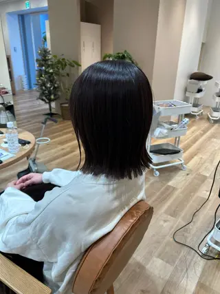 セミロング 宮本 季奈のヘアスタイル