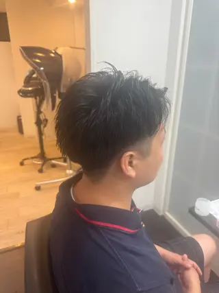 ショート メンズ 日比 海夏太のヘアスタイル