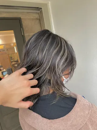 ミディアム 茨木市駅徒歩5分 小林龍之介のヘアスタイル