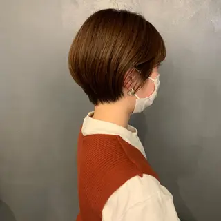 ショート ボブ指名No.1/ ボブパーマ/ユキのヘアスタイル