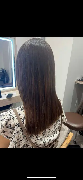 セミロング カラー 🫶みゅう🫶 カットモデル募集中のヘアスタイル