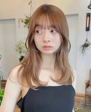 ロング 【Belle】 川口開世のヘアスタイル