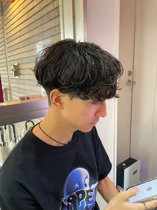 パーマ メンズ 町田エリアＮｏ．１/ パーマ特化/太田京希のヘアスタイル