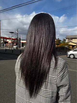 ロング 鈴木 杏のヘアスタイル