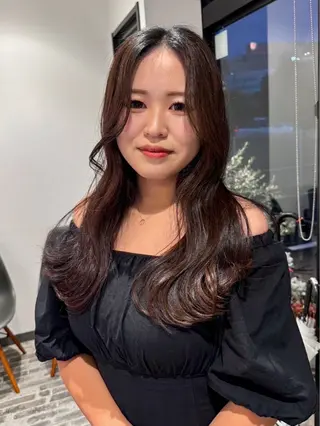 ロング カラー CIEL 岡山店所属・CIEL 小森亮馬のヘアスタイル