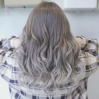 セミロング カラー Crystal 船橋のヘアスタイル