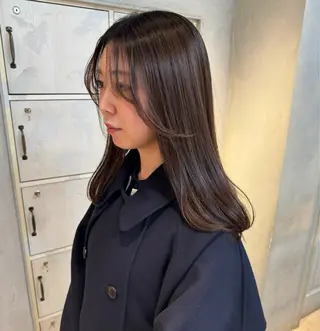 ミディアム 透明感カラー ☆akoのヘアスタイル