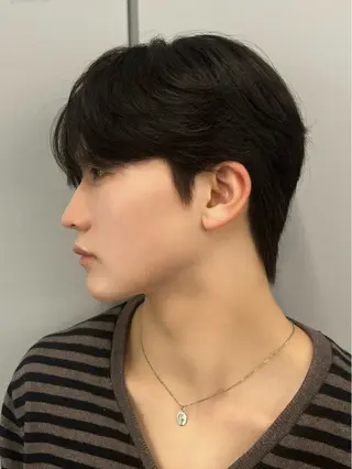 メンズ NARE所属・アイカ🐺 ナチュラル韓国ヘアのヘアスタイル