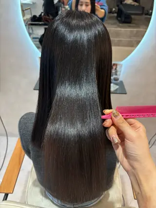 ロング カラー パーマ enu hair所属・ショートモデル募集 エクステ専門店まりこのその他イメージ