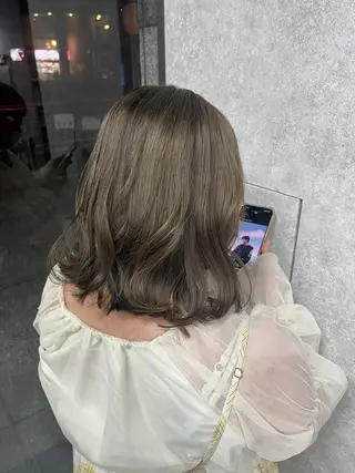 ミディアム カラー SHUN 🫧透明感カラー🫧のヘアスタイル