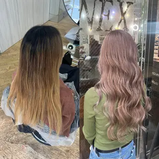 ロング カラー レイヤー/ボブ/ ミニボブ/AOIのヘアスタイル