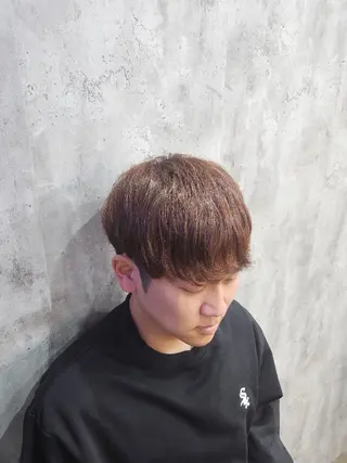 カラー 🫟フェザーパーマ 職人🛠️🫟✂藤原のヘアスタイル