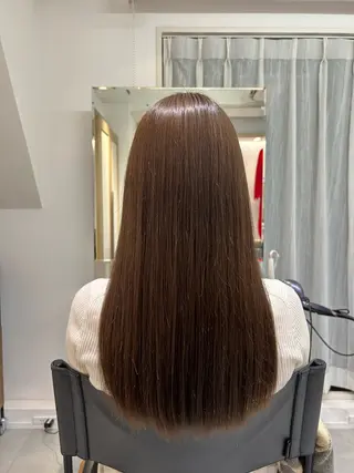 ロング カラー 池袋レイヤーカット/ 顔まわりtaigaのヘアスタイル