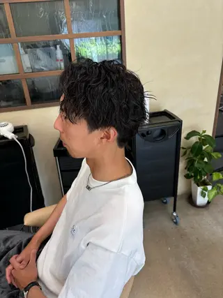 ショート メンズ 鹿児島 TSUBASAのヘアスタイル