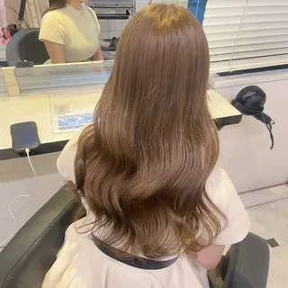 ロング カラー ヘアアレンジ 🎀 yuuka🎀のヘアスタイル