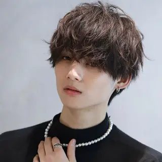 ショート パーマ メンズ 超有名店から独立/ メンズ特化/ジンのヘアスタイル