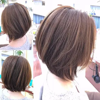 ミディアム カラー 【髮質改善特化】 lic吉祥寺のヘアスタイル