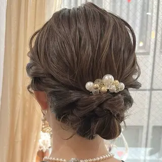 セミロング PEAR+L/ 山本俊のヘアスタイル