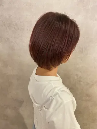 ショート カラー gotoday shiare salon渋谷モディ店所属・大人ヘア/ショート/ ボブ/レイヤーのヘアスタイル