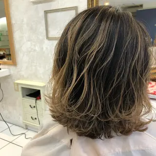 ミディアム [仙台髪質改善]小原 弘之のヘアスタイル