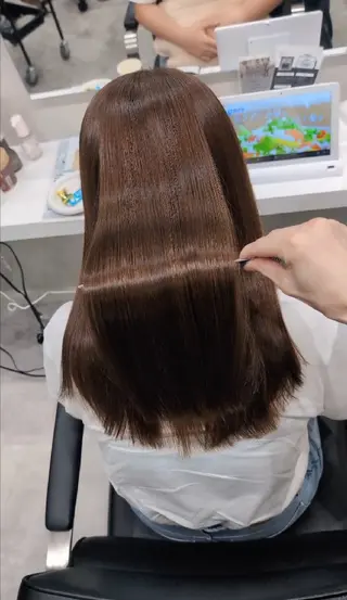 ロング SOYON豊田市駅店所属・髪質改善/ 上村旺武のヘアスタイル