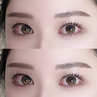 アイブロウ 艶カラー/マツエク /似合わせ🤍ななえのヘアスタイル