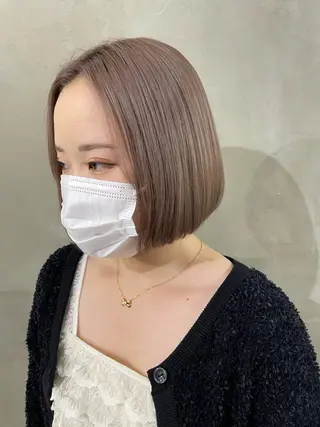 ショート ニシオカ タクヤのヘアスタイル