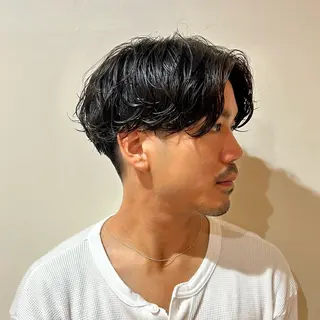 ミディアム Brave boys所属・田中 優心のヘアスタイル