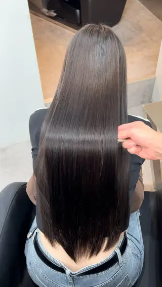 ロング 🫧髪質改善 講師🫧🍎幹細胞のヘアスタイル