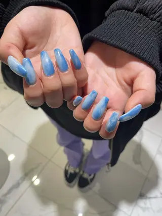 ネイル moca心斎橋所属・˚✧⁺⭐︎༚moca miyuu⁎⁺˳✧༚のネイルデザイン