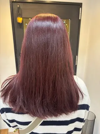 ロング ヒグチ ハルナのヘアスタイル